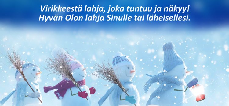 Anna Joulun taian koskettaa…